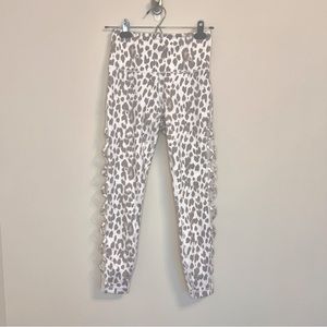 Victoria’s Secret Snow Leopard Leggings - Never Worn
